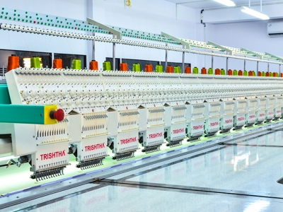 Model Number 615 |  Multi Head Computerized Embroidery Machine